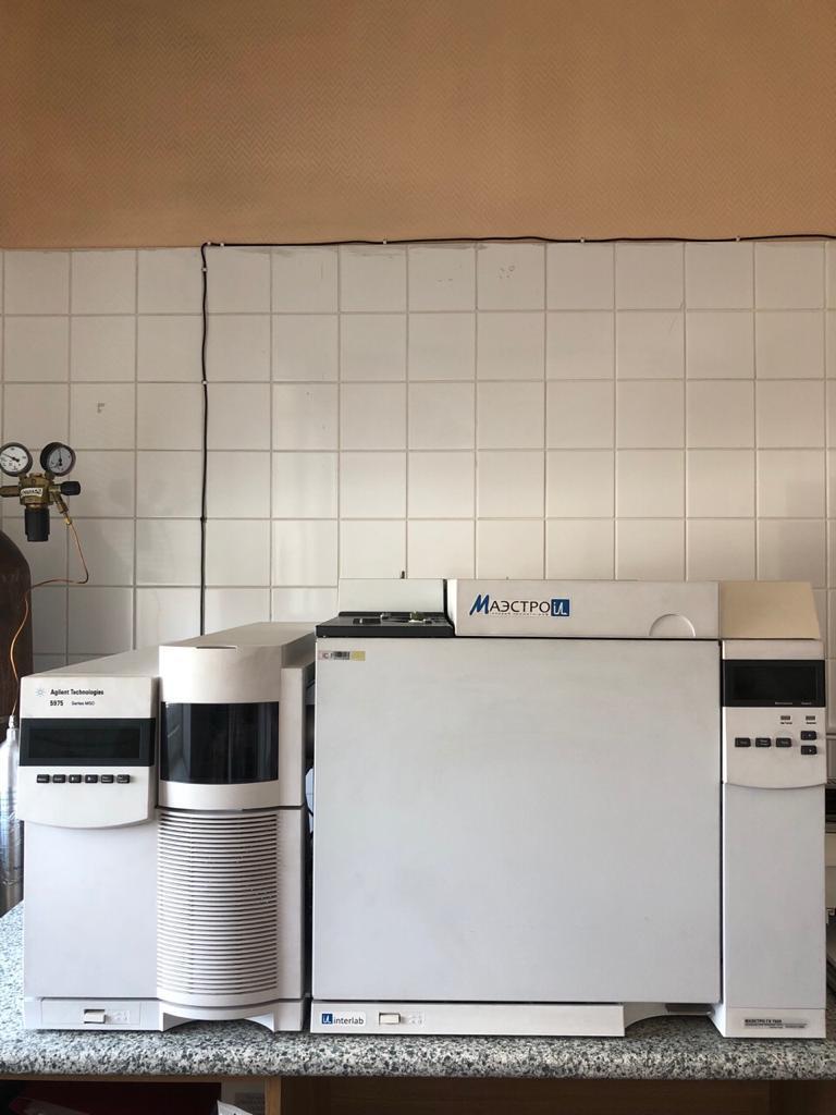Маэстро ГХ 7820 (хроматограф) Agilent 5975 (детектор)